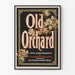 Vintage Juliste Old Orchard - Kukkaiseinän Sisustus