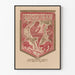 Konserttisali Concertgebouw Amsterdamin vintagejuliste ohjelmisto