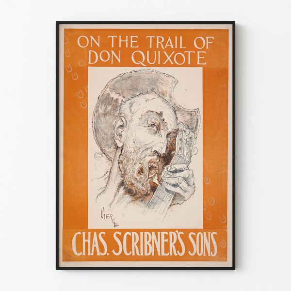 Seinäkoristejuliste Don Quijote - Don Quijoten jäljillä