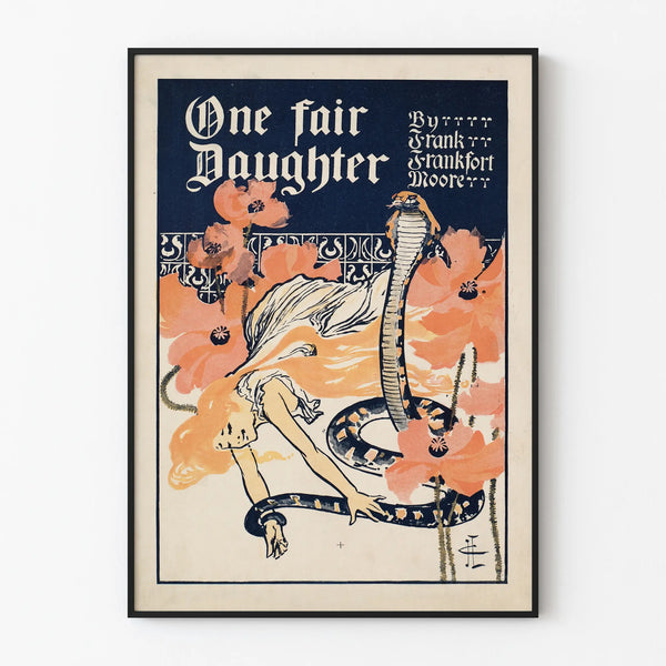 Vintage sisäseinän juliste One fair Daughter