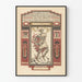 Vintage Juliste Luotettavuustodistus Calvé Delft