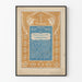 Vintagemuistolehtinen juliste professori L. den Hartogille