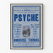 Opéra Comique Psyché - Juliste nuottikirja Ambroise Thomas