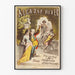 Vintage Alcazar talvinen juliste - Operetit ja ekstravagantit duot