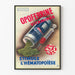 Vintage lääketieteellinen mainosjuliste OPOFERRINE-vitamiinille