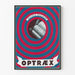 Vintage Juliste Optraex – Silmien Rasitus