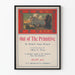 Vintage juliste Out of The Primitive teokselta Robert Ames Bennet