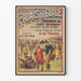 Vintage juliste Palais de Glace luonnollisesta jääurheilusta