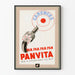 Vintage Panvita-vitamiinijuliste ainutlaatuiseen seinäkoristukseen