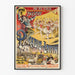 Vintage juliste Théâtre Paradis-Latin Pariisi seinäkoriste