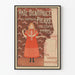 Vintage juliste hammaspastasta tohtori Pierreltä