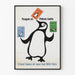 Vintage Penguin ja Pelican Books - Kirjallinen seinäkoristelu Juliste