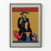 Vintage Pennsylvania-tyylinen amishi juliste seinäkoristukseen