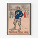 Vintage Pennsylvania Military College jalkapallojuliste 1902
