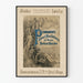 Berliinin pysyvä taidenäyttelyn vintagejuliste