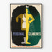 Vintage henkilökohtainen juliste puhtaudesta ja hygieniasta