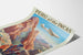 Vintage Juliste Peru Inkoista - Matka Pan Americanin kanssa