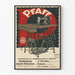 Vintage Pfaff ompelukonejuliste seinäkoriste