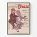 Vintage Philadelphia Sunnuntai Lehti - 1896 juliste
