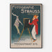 Vintage-valokuva Strauss Rotterdam juliste seinäkoristeeksi