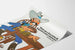 Vintage juliste korttipeli Cowboy Premium Bonds