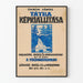 Vintage Tatra -juliste Expo -sisustukseen Seinälle Artem Legrand