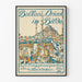 Vintage juliste Balkanin ja Idän näyttelystä 1918