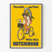 Vintage Juliste Pneu Vélo Hutchinson Kestävämpi kuin teräs