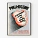 Vintage juliste Pneumogéine sydän- ja munuaissairauksien lääke