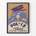 Vintage juliste Pol-Is Fineste Floteis seinäkoristukseen