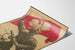Puolalainen vintage sotilaspropagandajuliste