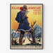 Vintage juliste Polar North Cape Cruises 1931 seinäkoriste