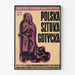 Vintage-gotiikkainen puolalainen juliste - Seinän koriste