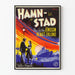 Vintagejuliste Hamnstad - Retroelokuvateatterin seinäkoristelu