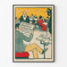 Vintage mainosjuliste Wilhelm Sobborg seinäkoristukseen