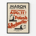 Vintage Juliste Potash & Perlmutter Mason-teatterissa