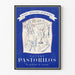 Vintage juliste Poudre Pastorilos haavoihin, palovammoihin ja ruhjeisiin