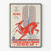 Vintage juliste Puolan yleisnäyttelystä taiteen Poznánissa 1929