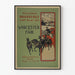 Vintage Roosevelt-juliste Worcesterin messuilla 1902