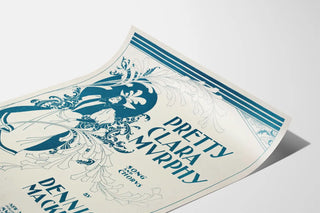 Vintagejuliste Pretty Clara Murphy, Dennis Mackin