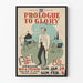 Vintage juliste Prologue To Glory seinäkoristetta varten teatteriin