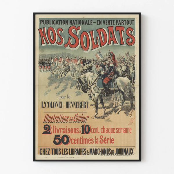 Vintagejuliste Meidän sotilaat, Lt kolonel Hennebert