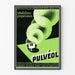 Vintage juliste Pulvéol - retrohoitohenkinen seinäkoriste