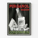 Vintage Juliste Purganol Daguin laksatiivi ummetukseen