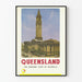 Vintage Queensland Sunshine State Juliste Australia