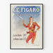 Vintage Juliste Le Figaro ja plumedon torero