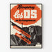 Vintage Juliste Kerää luut - Retroseinäkollaite