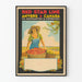 Vintage juliste Red Star Line Antwerpen - Kanada Southamptonin ja Cherbourgin kautta