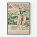 Vintage Juliste Montecatinin Termalilähteistä - Juliste Art déco Italia