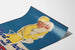 Vintage Persil vauva ja äiti talvella -juliste